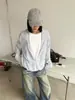 Camisa Retro Japonesa Falsa de Dos Piezas de Manga Larga para Hombre Otoño Marca de Moda Diseño Holgado de Alta Gama Camisa Chaqueta con Solapa