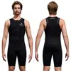 Traje de Buceo Dive&Sail de 2 mm Traje de Buceo de una Pieza con Apertura Frontal Chaleco sin Mangas A prueba de Frío y Cálido Traje para Snorkel y Surf