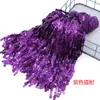 En stock 30cm borla lentejuelas láser encaje DIY decoración falda vestido baile latino accesorios ropa encaje al por mayor