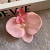 Cabezas de Flores de Orquídea Mariposa de Seda, Accesorios para Paredes de Flores Artificiales, Materiales Florales, Decoraciones de Boda Hechas a Mano para Bricolaje, Accesorios para Fotografía, Flores Artificiales