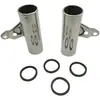 Amortiguador Frontal Engrosado para Motocicleta Triciclo Soporte de Faro Oreja Ligera Accesorios de Oreja Ligera de Acero Inoxidable 43/50
