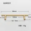 Suministro Directo de Fábrica Caja de Regalo de Maquillaje Bolso con Asa Plástico Moderno Simple Lujo Ligero Chapado Eléctrico UV Dorado Brillante Asa Pequeña