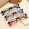 Nuevos lentes de lectura de moda anti-luz azul zoom automático HD tecnología negra ajustables visión nocturna