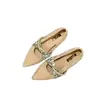 Zapatos Planos de Mujer Punta Fina Boca Baja Estilo Francés 2026 Primavera y Otoño Chica Mori Retro Ante Mocasines Slip-On Suela Suave