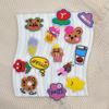 Série de Sobremesas Fofas Acessórios Planos Patch de Borracha Macia Pvc Capa de Celular de Desenho Animado Pente de Cabelo Feminino Acessórios para Joias DIY