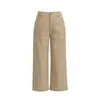 Pantalones Cropped de Pierna Ancha Xinge con Forma de Pera, Salvacuerpo Modal, Cintura Alta Adelgazante, Pantalones Versátiles de Verano para Viajar