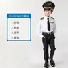 Sessenta e Um Uniforme Infantil da Força Aérea Meninos e Meninas Roupa de Aeromoça Peter Pan Fantasia de Role-Playing