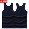 Hengyuanxiang Cotton Vest Masculino 2022 Verão Meia-idade Esportes Base Camisa Algodão sem mangas T-Wear Masculino