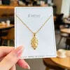 Colección de Collares de Acero de Titanio, Estilo Celebridad de Internet, Cadena para la Cintura Incrustada con Diamantes, Piedra Ojo de Gato, Collar de Flor de Tulipán