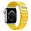 Para apple watch correa applewatch de nailon tejido alpine loop para reloj inteligente apple