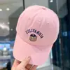 Nueva Gorra de Béisbol Bordada de Osito para Hombres y Mujeres Estilo Coreano Moda Ins Protección Solar Pareja Casual Versátil Moderna Gorra de Pico de Pato