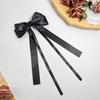 Grampo de Cabelo com Laço Quente Transfronteiriço Menina Doce Versátil Design de Nicho High-end Acessórios de Cabelo da Moda na Internet