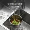 (Personalizado) Fregadero de Cocina Colgante de Acero Inoxidable para Escurrir y Lavar Multifuncional Almacenamiento de Verduras y Frutas Cesta para Palillos y Cucharas Tamaño Grande