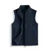 Colete Softshell Macio Outono Inverno Masculino, Jaqueta com Gola Alta para Esportes ao Ar Livre e Corrida, Colete de Trabalho Versátil e Estiloso Feminino