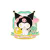 Broche Sanrio Sweet Afternoon Gui Dog melody kulomi lindo caricatura insignia de metal accesorios para hombres y mujeres