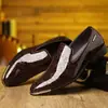 Zapatos de Cuero Transfronterizos para Hombre, Mocasines Bordados, Zapatos de Cuero de Vestir sin Cordones, Zapatos Casuales para Hombre, Zapatos para Hombre que Son Transpirables y No Huelen a Pies