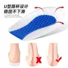 Almohadillas de Talón de Silicona, Almohadillas de Talón de Corazón Blanco Azul, Absorción de Impactos Suave, Almohadillas Protectoras para Talón, Al por Mayor en Stock