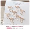Hielo Esculpido Suave Transparente Lazo Joyería para Uñas Hielo Esculpido Suave Transparente Lazo Cinta Joyería de Resina Decoración para Uñas