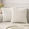 Fronha de Veludo Cotelê para Decoração de Sofá de Sala de Estar, Capa de Almofada Quadrada para Cabeceira e Lombar, Item Popular Transfronteiriço