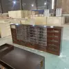 Gabinete Retro Chino para Uñas Gabinete de Exhibición Gabinete de Almacenamiento de Esmalte de Uñas Gabinete de Almacenamiento de Esmalte en Gel Gabinete de Exhibición de Piso para Salón de Uñas