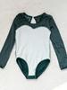 Ropa Nuoyang ropa de baile para niños ropa de práctica de manga larga para niñas mono de terciopelo ropa de graduación de gimnasia bailarines chinos