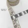 4,5cm Fundo de Tela Poliéster Estilo Étnico Renda Antiga Dinastia Han Roupas Femininas Roupas Infantis Acessórios Placa Cinto