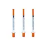 Jeringa Empujada a Mano Desechable al por Mayor 1ml Jeringa de Plástico 0.5ml Jeringa de Boca Recta Alimentador