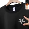 Moletom Masculino Outono e Inverno Gola Redonda Veludo Pulôver Manga Longa Camisa Básica Masculina Solta Casual Versátil Tops Roupas Masculinas