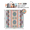 Esterilla de Playa Impermeable Plegable Extra Grande para Exteriores, Esterilla de Picnic para Acampar, Esterilla Impermeable a la Humedad, Esterilla de Picnic Ultrasónica con Película de Aluminio Engrosada