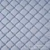 Nuevo Tejido Compuesto de Cuero Acolchado Ultrasónico en Relieve, Cuadriculado Grueso Mate, Imitación de PU, Acolchado para Ropa y Bolsos