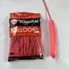 Venta al por mayor del fabricante Globo Grueso de 1.8g Forma Larga para Tejer Globo Decoración de Fiesta de Globos Puesto Callejero Globo
