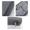Bolsa Transparente de PVC para Brochas de Maquillaje, Bolsa de Almacenamiento Portátil con Cremallera Impermeable, Bolsa de Maquillaje para Rubor y Productos de Belleza