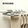 Jiacheng 26 Modelos Percha para Pantalones con Forma de Ganso de Cuello Corto, Aluminio Espacial Amigable con la Piel, Percha Específica para Pantalones de Uso Doméstico, Percha para Pantalones sin Marcas