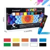 Póster Publicitario de Nuevo Modelo Transfronterizo Bolígrafo Graffiti Marcador 15mm Marcador Acrílico Arte Pincel de Pintura Base Agua