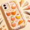 Juguetes de comida en miniatura de dibujos animados, accesorios de resina, pegamento de crema para pinzas de pelo DIY, decoraciones para fundas de teléfono, adornos de postres en miniatura