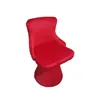 Silla de Maquillaje para Dormitorio de Niñas, Taburete Giratorio para Tocador, Silla de Vestidor de Lujo Ligero Estilo Crema para Uso en Casa