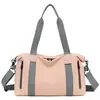 Bolsa de Viaje de Gran Capacidad, Bolsa de Equipaje Portátil, Bolsa Deportiva de Fitness con Separación Seco/Húmedo, Bolsa de Almacenamiento para Viajes de Negocios de Corta Distancia para Mujer