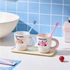 Vaso para Enjuague Bucal, Vaso de Cepillado Dental para Niños Lindo y Atractivo para Niños y Niñas, Vaso de Dibujos Animados de Grado Alimenticio