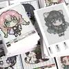 Demon Slayer Nezuko Shinobu Mitsuri Padrão de Adesivo de Miçangas Perler Anime Estilo Pixel Adesivo Decorativo DIY