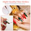 Cross-border em estoque agulha nail art puxar caneta dedicada 5 terno diamante haste de plástico muito fino puxar caneta terno