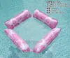 Bote Inflável Flutuante de Quatro Tubos, Cama Flutuante Inflável de Verão para Água Atacado, Cadeira Flutuante de Rede de Quatro Tubos, Cadeira de Lounge Inflável para Piscina Atacado