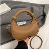 Bolsa de Mão Tendência Design de Nicho Nova Moda Primavera 2025 Bolsa de Ombro Simples Retrô Bolsa Transversal Bolsa Feminina
