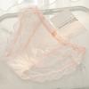 Ropa Interior Femenina Estilo Japonés Dulce y Sexy Malla de Encaje para Mujer Braguitas Transpirables para Chicas Pantalones Cortos Transparentes Cuidadosamente Seleccionados