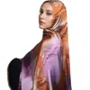 Bufanda Hijab Satinada Estampada para Mujer Africana Al por Mayor Al por Mayor
