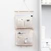 Bolsa de Almacenamiento de Pared de Venta Caliente Transfronteriza Tela Dormitorio Bolsillo Colgante Bolsa de Almacenamiento de Noche Bolsillo Colgante Dormitorio Cama Estudiante Bolsillo Colgante