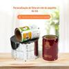 Rolo de Filme de Folha de Alumínio Metalizado OPP Produtos Plásticos Pet Transparente Composto PP Filme Composto de Embalagem Grau Alimentício Pequeno Selo