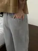 Pantalones de chándal anchos estilo coreano ICCIICC, cómodos y adelgazantes para otoño, pantalones casuales para mujer, estilo nuevo, fila 13 2713