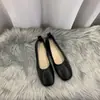 Zapatos Doudou Zapatos de Abuela para Mujer 2025 Primavera y Otoño Nuevos Zapatos Planos sin Cordones de Cuero Suave Zapatos de Hada Suave Brisa Nocturna