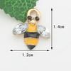 Pingente de gota de óleo estilo coreano diy liga de zinco lua pulseira colar brincos pingente chaveiro pingente acessórios de jóias