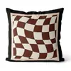 Almofadas Decorativas para Sofá com Toque de Luxo, Almofadas Estilo Vintage Francês, Capas de Almofada Floral Melard de Luxo Leve para Cabeceira, Atacado
